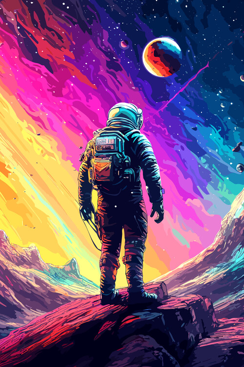 Poster Astronaut