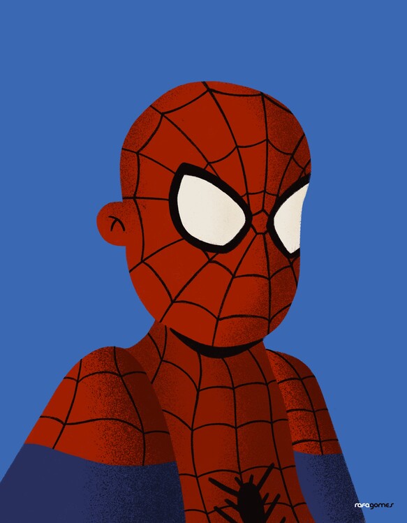 Poster Spiderman Portrait