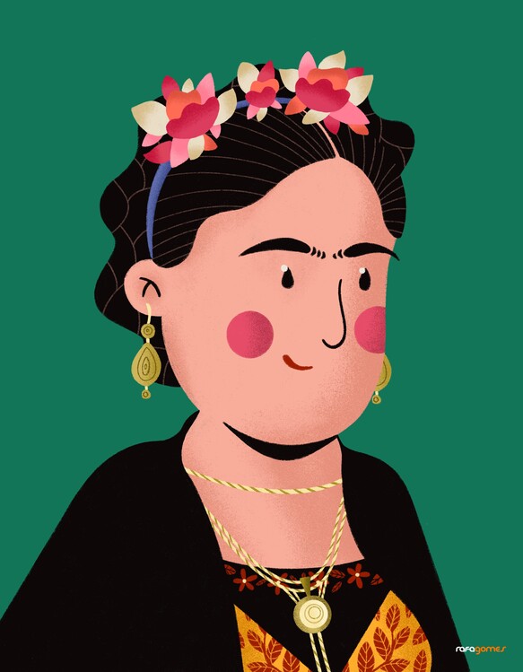 Poster Frida Kahlo Portrait