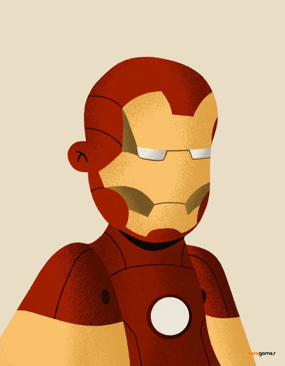 Poster Ironman Portrait