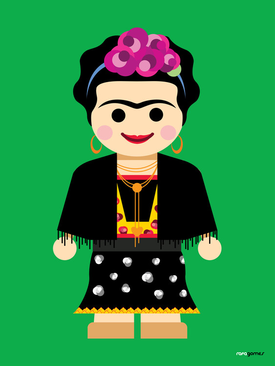 Poster Frida Kahlo Toy