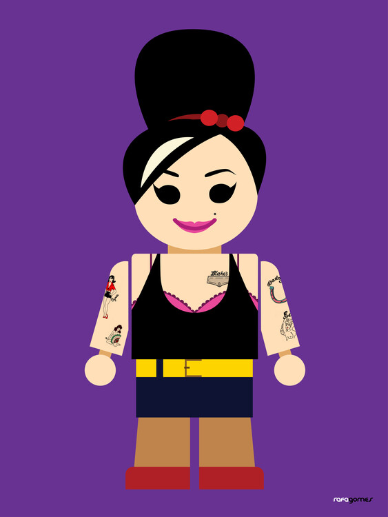 Poster Amy Winehouse Toy