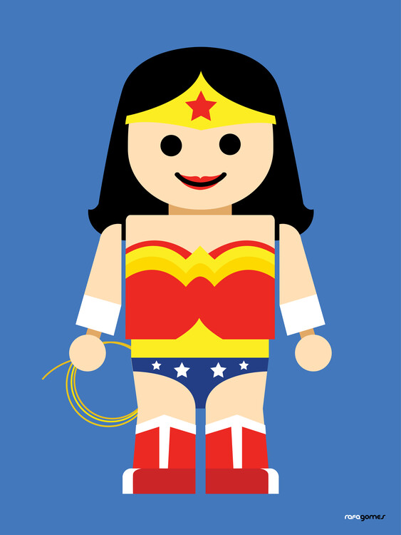 Poster Wonder Woman Toy