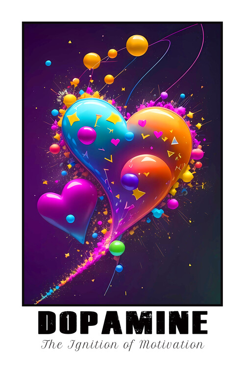 Poster DOPAMINE | ' The Ignition of Motivation '