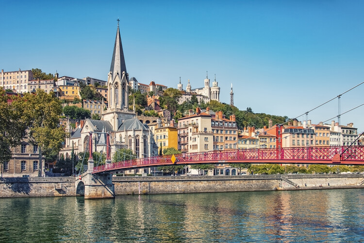 Poster The City Of Lyon