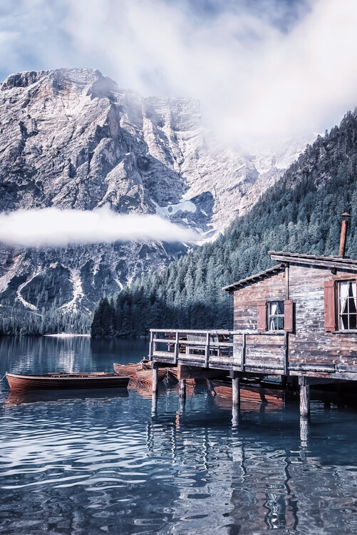 Plakát Cabin On The Lake