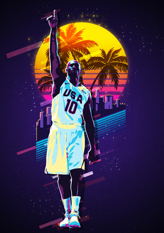 Poster kobe bryant basketball