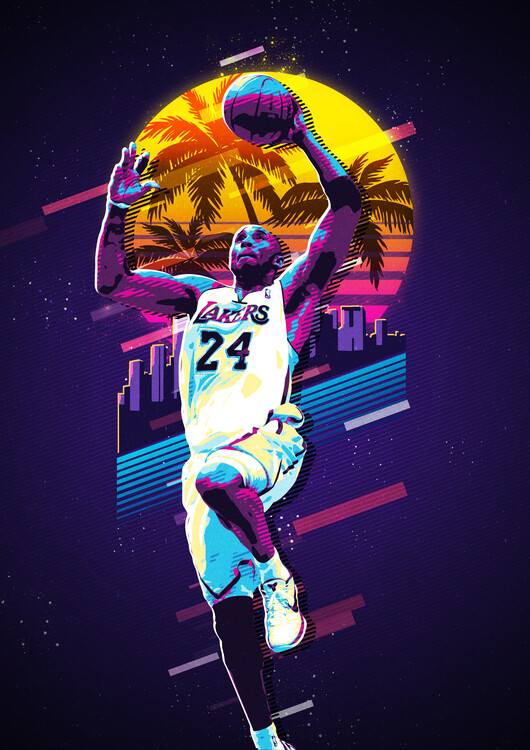 Poster Kobe Bryant basketball