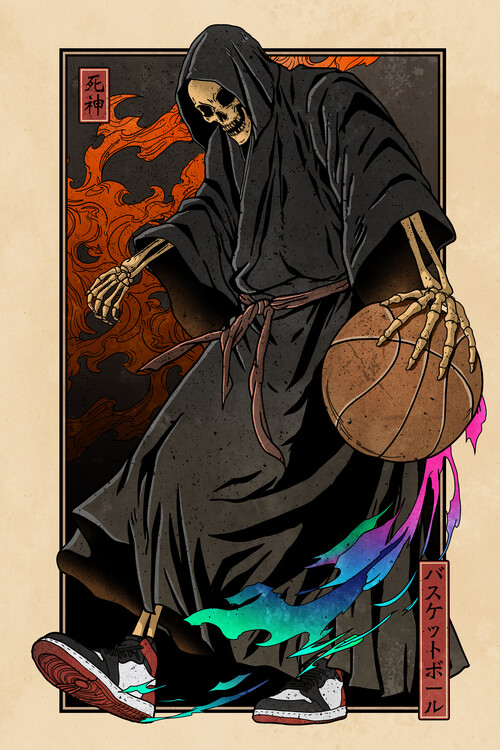 Плакат Slamming Souls basketball