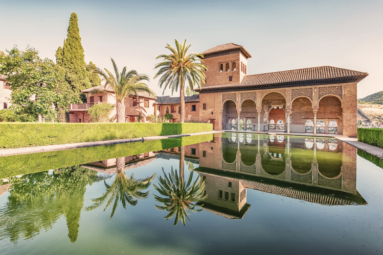 Принти на полотні Alhambra Reflection