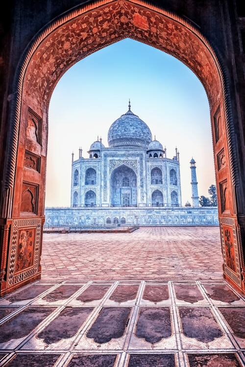 Плакат Taj Mahal Architecture