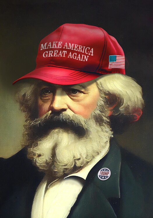 Plakát Karl Great Again