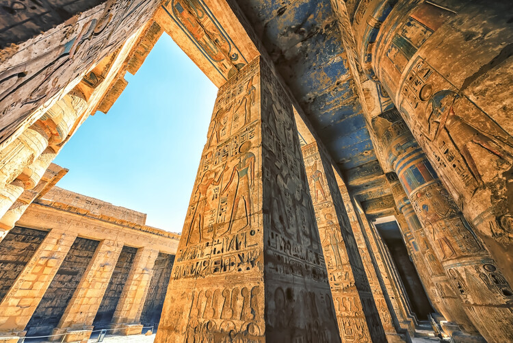 Plakát Mortuary Temple of Ramesses III