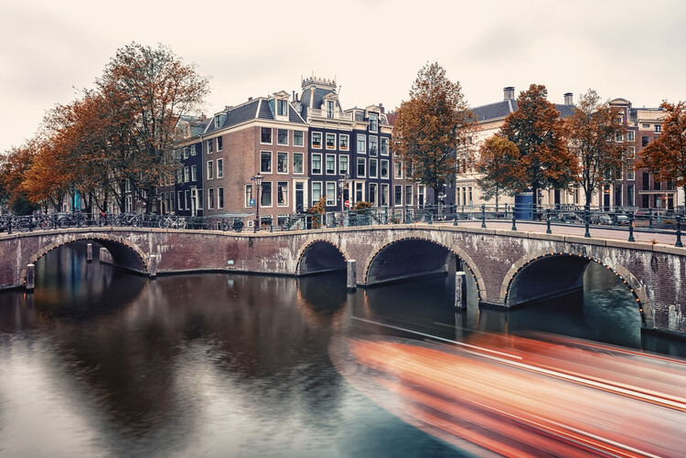 Принти на полотні Amsterdam City