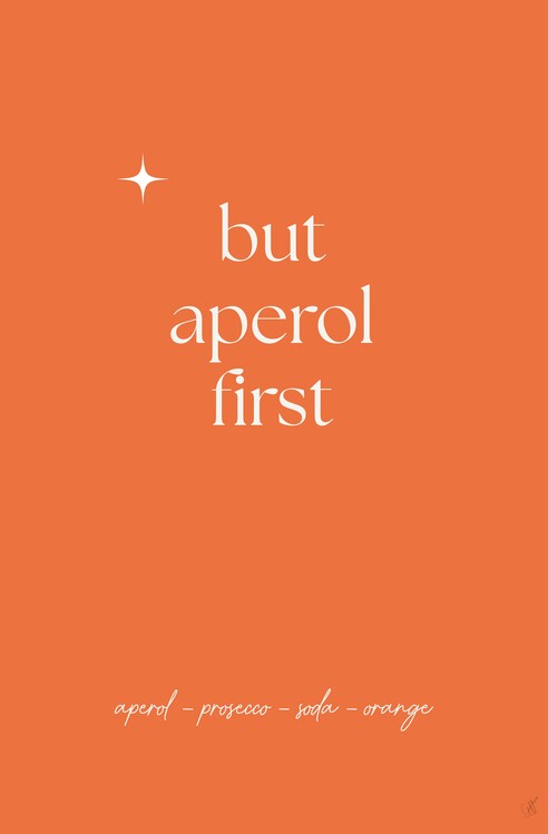 Plakát Aperol