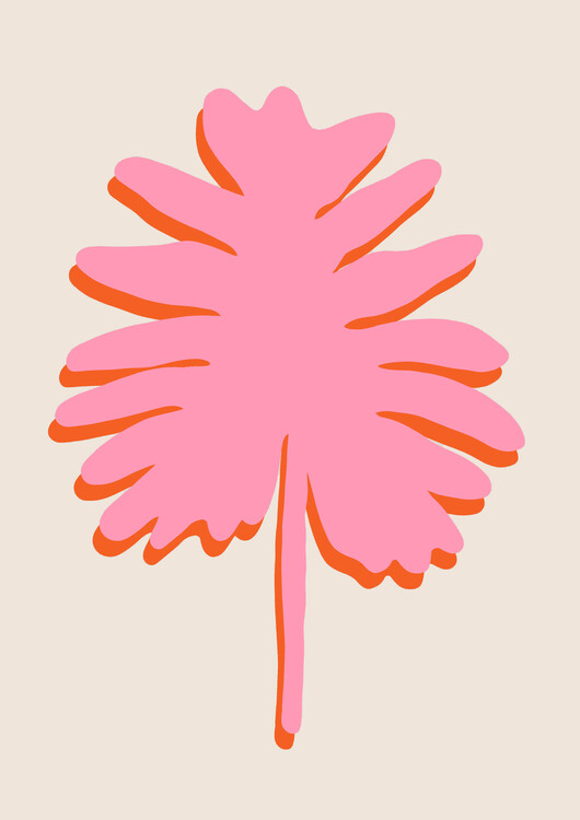 Poster Zuma leaf retro