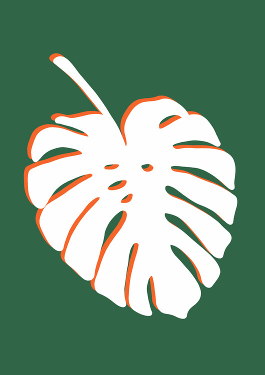 Poster Kian leaf retro