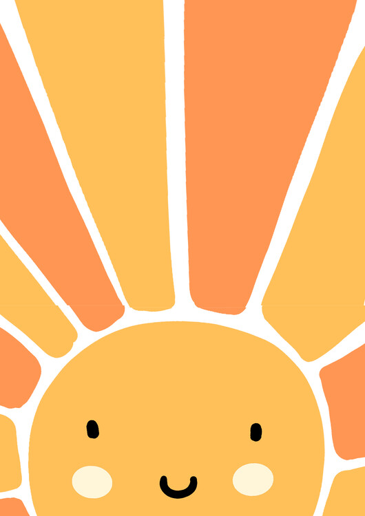 Poster Happy sun