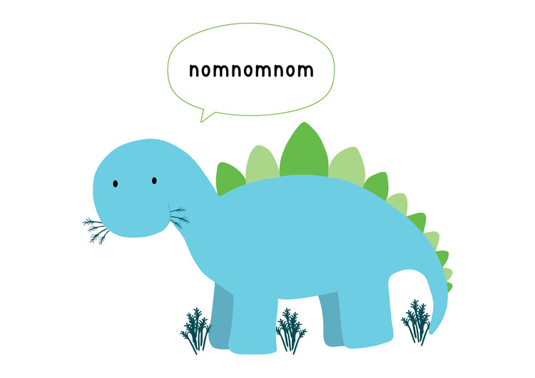 Poster Hungry Dino