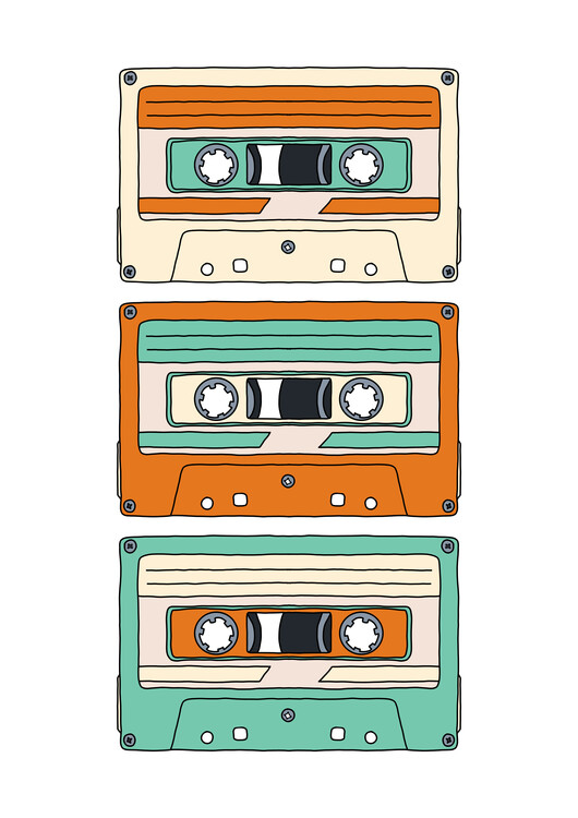 Poster Retro Mixtape