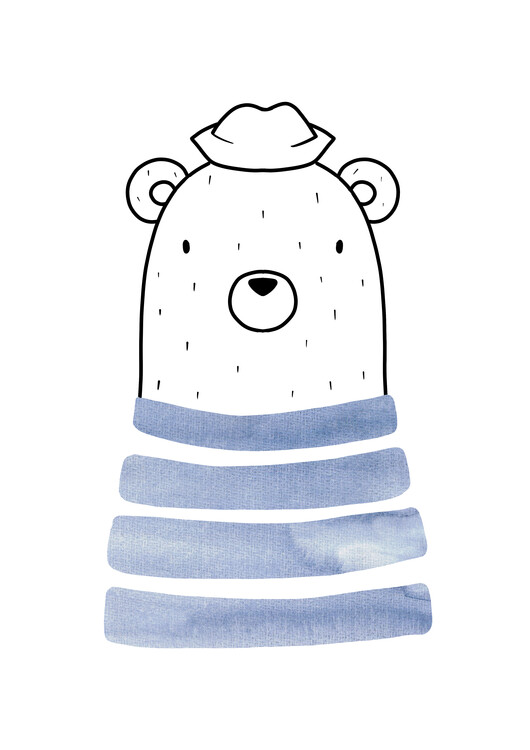 Poster Sailor bear