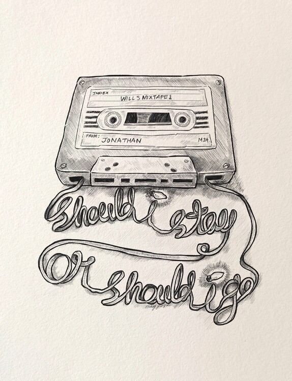 Poster Should I stay or Should I go?