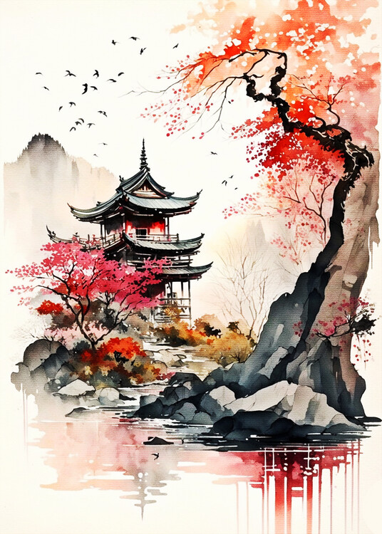 Canvas Print Japan Art Style