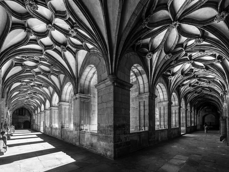 Obraz na plátně the flowery cloister