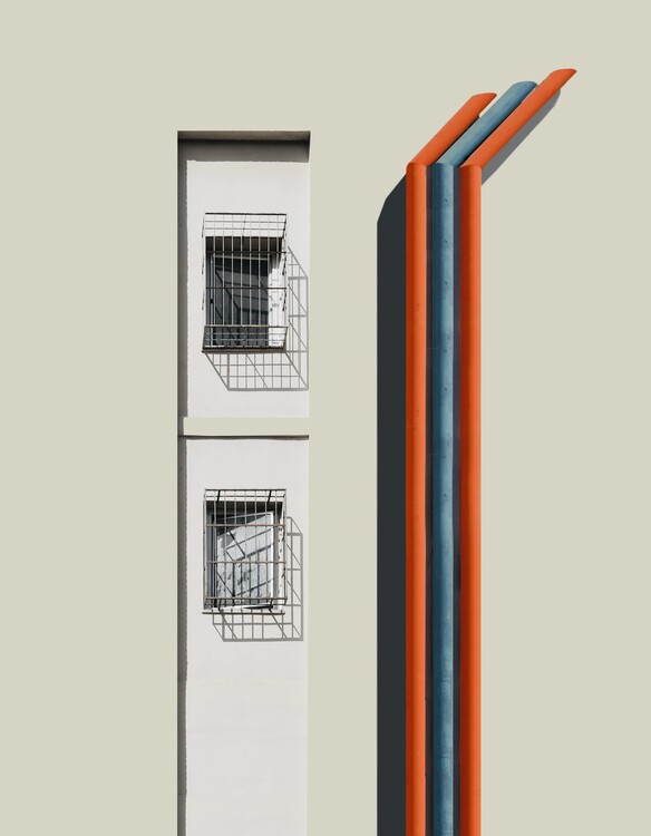 Levně Plakát, Obraz - Facade - Tel Aviv, Arnon Orbach, 30 × 40 cm