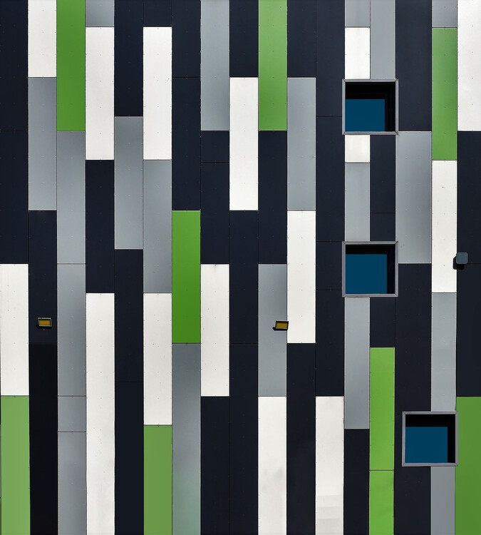 Levně Plakát, Obraz - Facade - Ramat Gan, Arnon Orbach, 36 × 40 cm