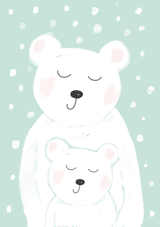 Plakát Love you Bear!
