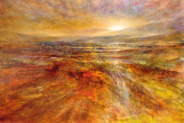 Poster sunrise - a new day