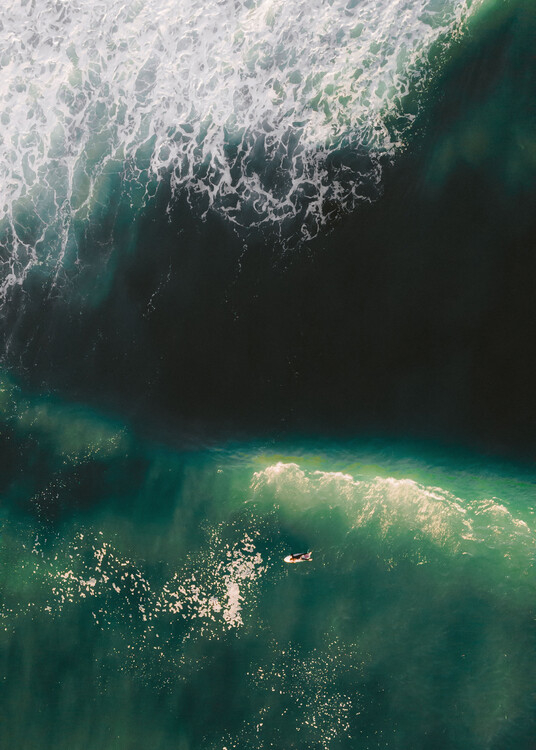 Canvas Print Surfer Girl