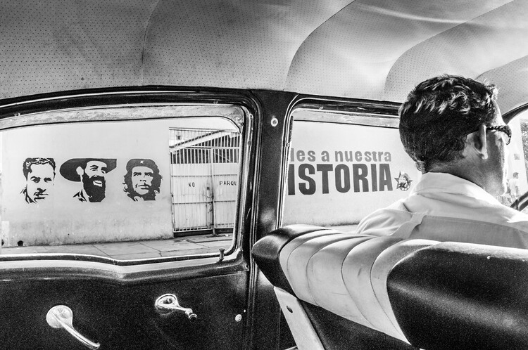 Poster Inside travelling - outside history, Havana, Cuba