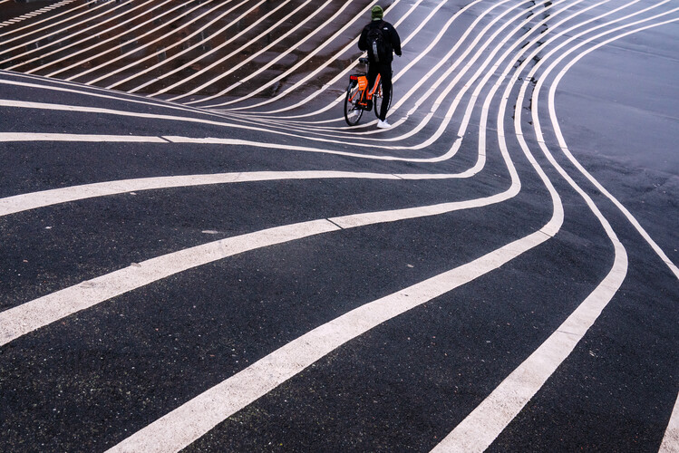 Canvas Print Lines No 1