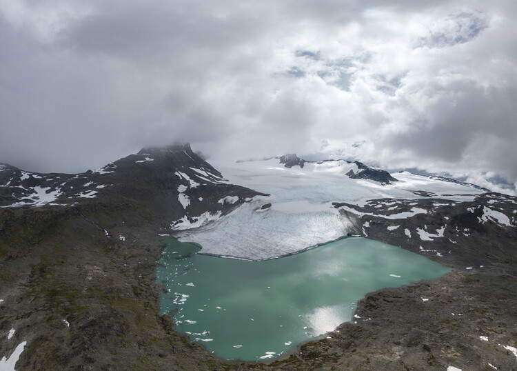 Poster Leirbrean Glacier - Norway