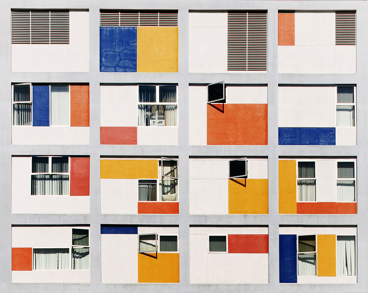 Canvas Print Mondrian moment.