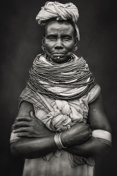 Poster Nyangatom woman