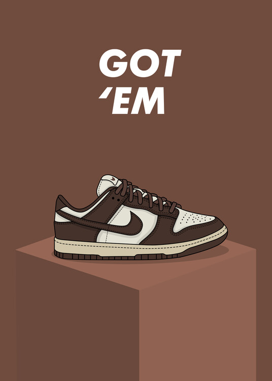 Poster Dunk Sneakers Collection