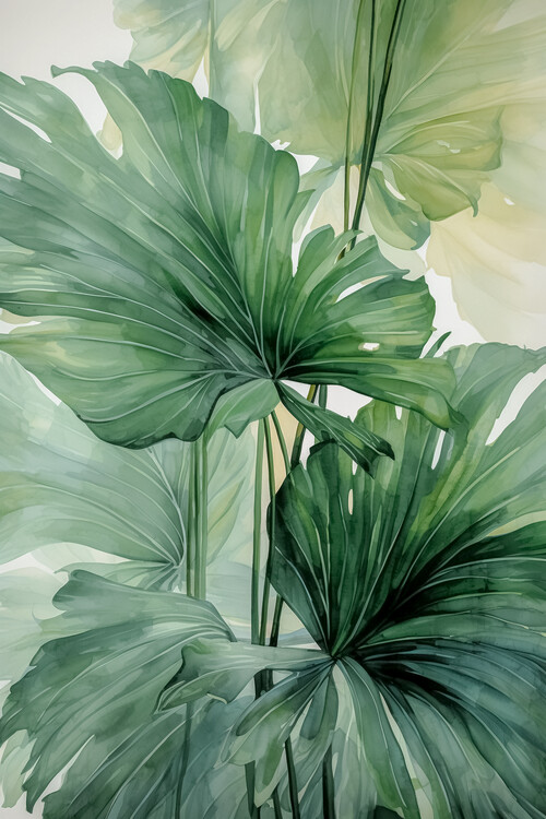 Poster Palm leafes