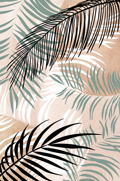 Poster Palm Stillife