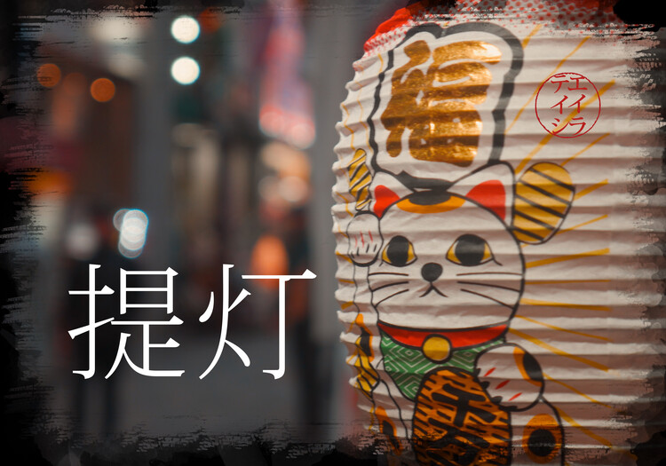 Принти на полотні Chōchin Japanese Lantern