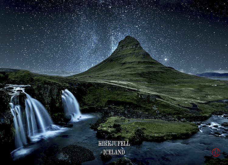 Poster Kirkjufell Iceland