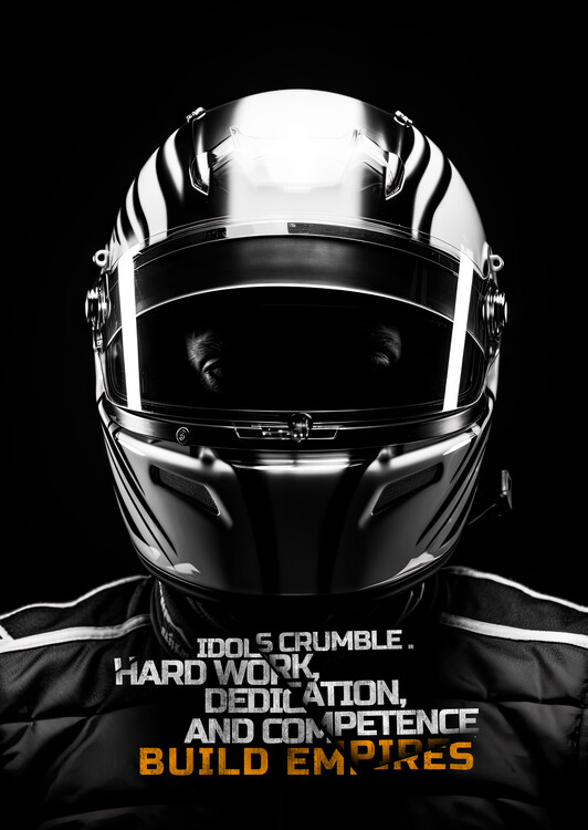 Poster Idols crumble; hard work, dedication, and competence build