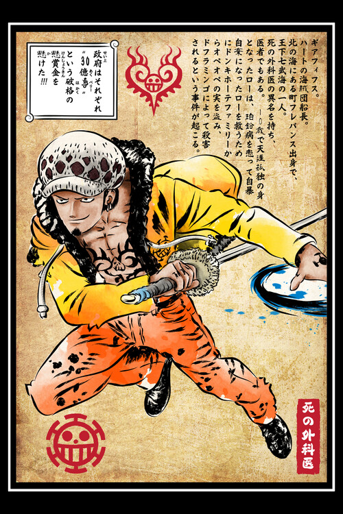 Canvas Print Surgeon of death woodblock