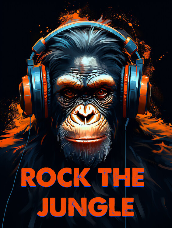 Plakát Rock The Jungle