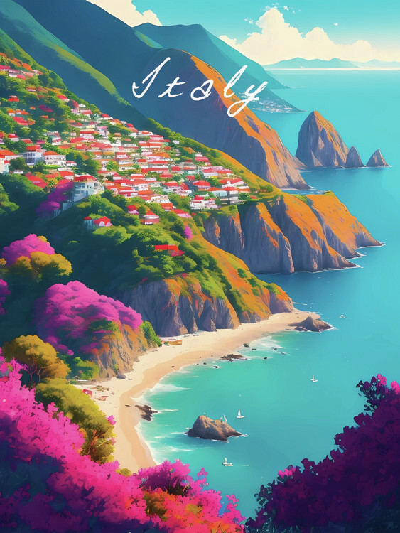 Poster Italy Travel Poster