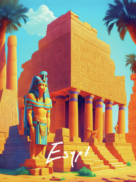 Poster Egypt Travel Print