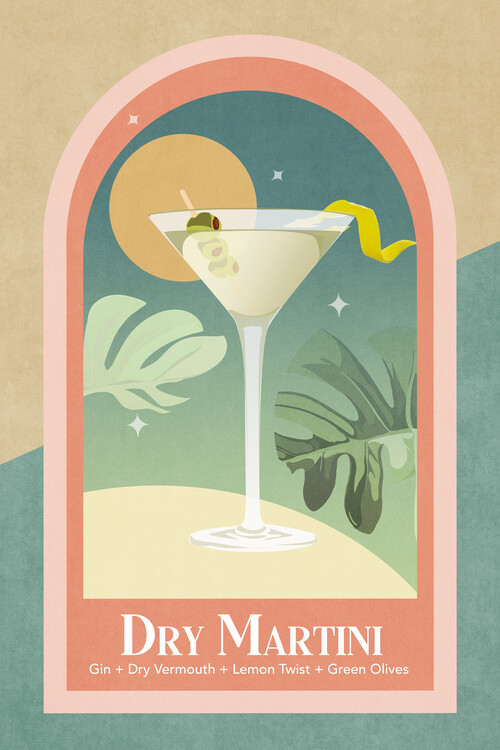 Poster Emel Tunaboylu - Dry Martini