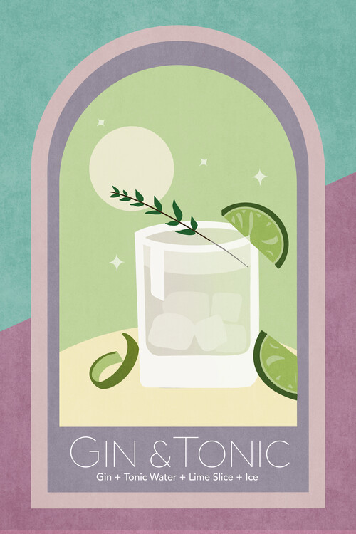 Poster Emel Tunaboylu - Gin Tonic